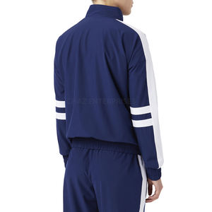 Veste coupe-vent personnalisée, vêtements d'extérieur coupe-vent de sport, veste de survêtement à capuche pour hommes, printemps, prix de gros - Product Image 3