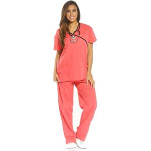 Uniforme Médico para Mujer Enfermera |   Uniformes Médicos de Enfermería para Mujer de Primera Calidad en Poliéster y Algodón con Logotipo Personalizado - Product Image 4