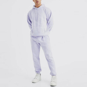 Ropa ajustada para hombre, Jersey informal personalizado a la moda, conjuntos de chándal de talla grande, grosor pesado, a granel personalizable - Product Image 1