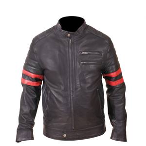 Chaqueta de moto de piel de vaca transpirable de alta calidad con diseño personalizado más vendida, chaquetas informales de invierno para hombre - Product Image 1