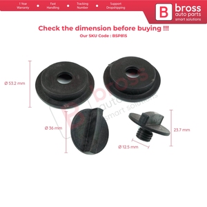 BSP815 2 pièces Bouchon de remplissage de réservoir de gaz GPL pour automobile 12,5 mm - Product Image 5
