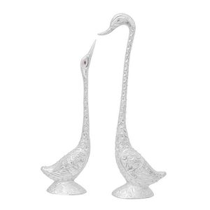 Oiseaux Aile Conception Doré Fini Table Décoratif En Métal Showpiece Pour Salon Lit Chambre Décor À La Maison - Product Image 6