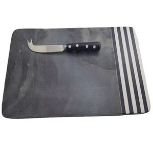Tabla para cortar queso de mármol personalizada más vendida, utensilios de cocina con forma rectangular para cortar queso - Product Image 1