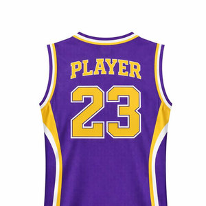 เสื้อบาสเก็ตบอลแบบสั้นระบายอากาศได้ดี  แบบยูนิเซ็กซ์  ออกแบบได้ตามต้องการ  พร้อมหมายเลขทีม  ดีไซน์แบบซับลิเมชั่น  ชุดกีฬาตาข่ายเพื่อประสิทธิภาพสูง - Product Image 6