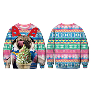 Sweat-shirt en molleton 100% coton écologique, impression par sublimation, design personnalisé, impression design, pas cher - Product Image 4