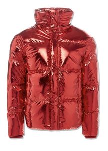 Lightweight Waterproof Canvas Winter Bubble Puffer <b>Jacket</b> Men Hooded <b>Packable</b> Quick Drying Eco-Friendly Custom Colors Reversible - Product Image 2