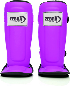 Protège-tibias professionnels en cuir de peau de vache Maya 12oz pour enfants Logo personnalisé jambières en cuir de vachette pour gants de boxe MMA et arts martiaux - Product Image 5