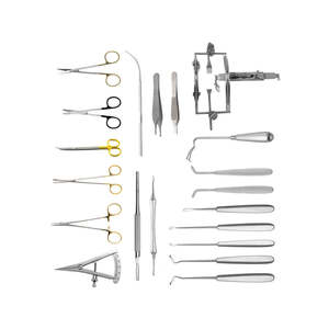 Ensemble d'instruments manuels en acier inoxydable pour la réparation du palatine fendu en chirurgie plastique (chirurgie faciale/nasale) avec norme de sécurité MOL - Product Image 2