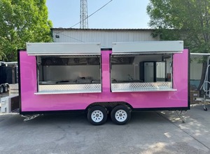 Remolque móvil de aperitivos de acero inoxidable totalmente equipado, cocina completa y camión de helados, funcionalidad disponible en stock - Product Image 6