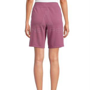 Shorts pour femmes 2025 Meilleures ventes Shorts pour femmes de couleur unie à taille haute et souple au design personnalisé - Product Image 2