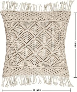 Funda de almohada de macramé para sofá, sofá, cama, granja, silla, comedor, Patio, exterior, coche, OEM, venta al por mayor - Product Image 5