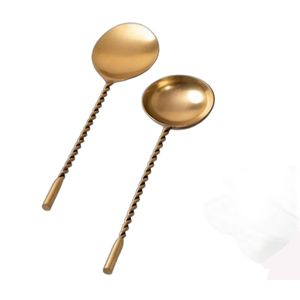 Ensemble de couverts fabriqués en Inde de la meilleure qualité faits à la main en acier inoxydable plaqué or ensemble de service de salade disponible pour les acheteurs en gros - Product Image 2