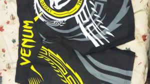 Pantalones Cortos de Lucha 2 en 1 para BJJ y MMA con Impresión Personalizada por Sublimación, Forro de Compresión Integrado, para Grappling, Jiu Jitsu Brasileño, Sin Gi - Product Image 5