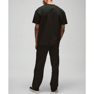 Camisetas a precio de fábrica, camiseta pesada de alta calidad para hombre, camisetas casuales transpirables de manga corta de algodón 100% - Product Image 5