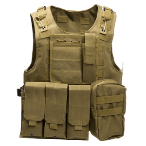 Chaleco táctico resistente al corte duradero táctico negro Slim Fit chalecos tácticos de negocios a bajo precio - Product Image 6