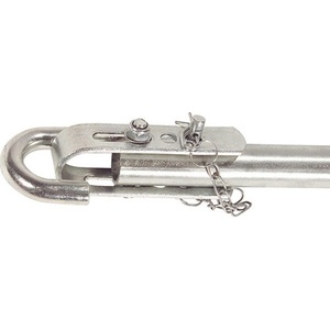 Barra de Remolque para Bicicleta Galvanizada de 5.1 kg, Roja/Plateada, HP, L1800xW70xH55mm, Accesorio para Auto - Product Image 3