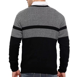 Pull en maille pour homme de haute qualité personnalisé, gilet en maille tendance, nouveau gilet d'automne, pull décontracté - Product Image 2