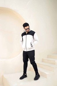 Conjunto Deportivo de Felpa de Algodón para Hombre, Sudadera con Capucha y Cremallera, Producto de Fábrica al por Mayor con su Propio Logotipo - Product Image 2