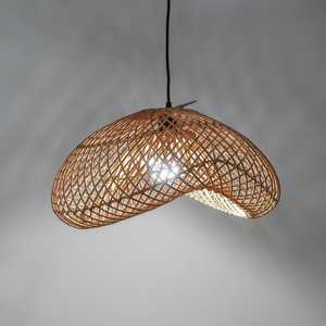 Nueva tendencia, lámpara colgante de ratán hecha a mano, linterna de estilo chino, lámpara colgante de bambú tejida para el hogar, cafetería, restaurante, Hotel - Product Image 1