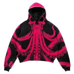 Vente en gros de sweats à capuche coupés et cousus streetwear sweat à capuche uni et vierge 100% coton épais et lourd 500GSM sweats à capuche surdimensionnés - Product Image 1