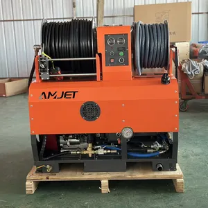 Amjet Vehicle Mounted Sewer Jet 300bar 40lpm For Industrial And Municipal Pipeline Cleaning