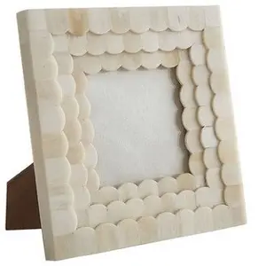 resin bone horn inlay high quality and handcrafted cheap photo frames