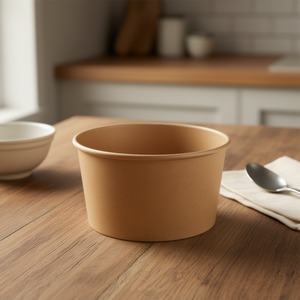 Gobelet à soupe jetable en papier kraft de 20 oz - Product Image 3