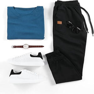 Meilleure qualité respirant couleur unie hommes pantalon nouvelle mode Offre Spéciale Streetwear hommes pantalons téléchargés par robe de sport - Product Image 5