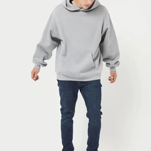 Solid Color and Pattern Men Drop Shoulder <b>Hoodie</b> / Latest Style Men Drop Shoulder <b>Hoodie</b> With OEM Service Basics <b>Hoodie</b> - Product Image 2