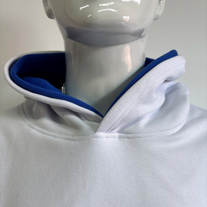 Sweat à capuche de haute qualité pour hommes OEM Custom Tie-Dye Cotton Fleece Plaid Front Lined Winter Acid Washed Full Custom Hoodie Loose - Product Image 4