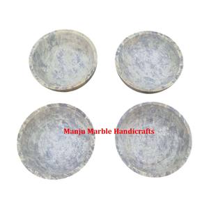 โบว์ทรงกลมทำจากวัสดุที่ดีที่สุดทำจากหินสบู่ธรรมชาติดีไซน์คลาสสิก - Product Image 3