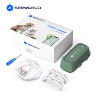 4G GPS Beidou Health Tracker pour chats chiens avec suivi vocal léger Longue durée de vie de la batterie IP67 Étanche Lumière Suivi vocal