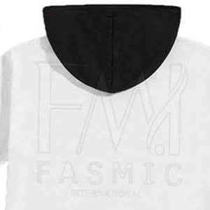 Conjuntos de Sudadera con capucha de color sólido de dos piezas informales con conjuntos de trajes gemelos de algodón 100% para personalizar su propio logotipo de marca - Product Image 4