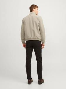 Chaqueta Bombe de invierno informal con cierre de cremallera Cuello alto de lona Servicio OEM Estilo acolchado - Product Image 2