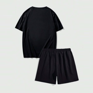 Venta al por mayor 100% algodón suave transpirable deporte chándal hombres logotipo personalizado impresión Casual Camiseta corta Jersey mejor precio - Product Image 2