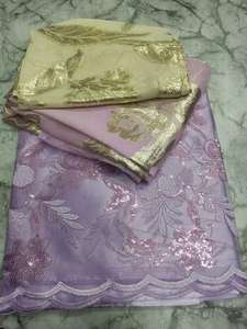 Robe de mariée HABITU ENTERPRISES Faransawi, très vendue, de haute qualité, 100% soie, tissée, respirante, poids moyen, multicolore - Product Image 5