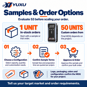 เครื่องช่วยสตาร์ทรถย<span class=keywords><strong>น</strong></span>ต์ YUXU <span class=keywords><strong>S3</strong></span> 12V พร้อมเครื่องสูบลมยาง 150 <span class=keywords><strong>PSI</strong></span> และไฟ LED - Product Image 5