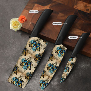 Nuevos Productos: 2 Juegos de Cuchillos de Chef Pequeños con Hojas de Cerámica, Mangos de Plástico, Ecológicos, Duraderos y Aptos para Lavavajillas - Product Image 4