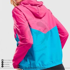 Veste coupe-vent imperméable et respirante à la vente chaude, logo personnalisé, design patchwork camouflage pour la salle de sport, l'entraînement - Unisexe - Product Image 6