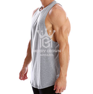 Respirant hommes débardeur pour vêtements de sport hommes débardeur Fitness porter sur mesure débardeur fabriqué au Pakistan - Product Image 2
