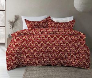 110GSM 100% Polyester Polycoton Texture Lisse et Durable Ensemble de Draps de Literie 3 Pièces Plié au Prix d'Usine - Product Image 3