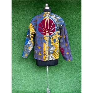 เสื้อนอกใส่ได้ทั้งชายและหญิงสไตล์วินเทจผ้าคอตตอนปักลายสำหรับงานปาร์ตี้ไซส์ใหญ่พิเศษ - Product Image 6