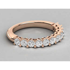 Bague pour femme en or 18 carats avec diamant de laboratoire - Product Image 1