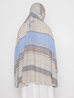 Colección Sanash Más Vendida, Vestido de Rayón con Estampado Floral para Mujer Adulta, Manga Larga, Ligero, Transpirable, Personalizado para Oración (Namaz)