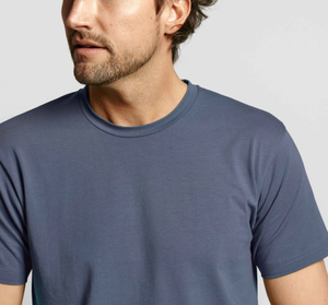 Camisetas de algodón orgánico 100% de gran calidad para hombre, patrón sólido, tela de 240 gramos, Envío Mundial, ropa de algodón Natural - Product Image 4