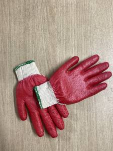 Gants enduits de caoutchouc vietnamien Gants de travail de sécurité anti-coupures et antidérapants avec coton réutilisable semi-enduit de latex pour le jardinage - Product Image 5