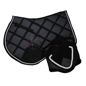 Hot Selling Cotton Horse Gear Equestrian English Horse Saddle Pads Shock Absorbing Soft Ear Bonnet Protecting Brushing <b>Boots</b> - Product Image 5