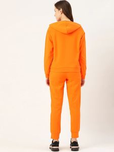 Sudaderas con capucha informales con cremallera para mujer, chándales de pantalón, traje deportivo de dos piezas para otoño, verano, invierno, deportes femeninos sólidos - Product Image 2