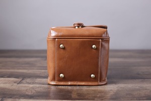 Pequeño bolso de cuero hecho a mano para cámara, bolso Vintage de 10 pulgadas para DSLR, elegante bolso de hombro, hecho a mano, para cámara de fotos - Product Image 6