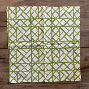 Serviettes de table en tissu de coton indien pour mariage événement fête maison restaurant - Product Image 1